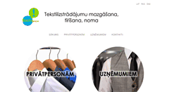 Desktop Screenshot of lindogrupa.lv